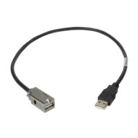 09455451925 USB CABLE IP20 5MT USB2.0 TypeA MALE-FEMALE - 1