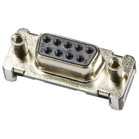 09551156621741 CONN. DSUB 9PIN SMT V/T SOLDER FEMALE - 1