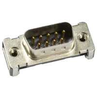 09551296812741 CONN. DSUB 9PIN SMT V/T SOLDER MALE - 1