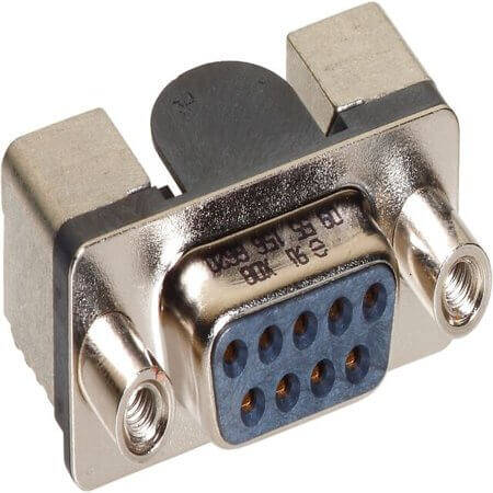 09551563616741 CONN. DSUB 9PIN SMT R/A SOLDER FEMALE - 1
