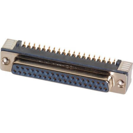09551566612741 CONN. DSUB 9PIN SMT R/A SOLDER FEMALE - 1