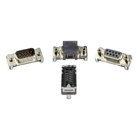 09551566616741 CONN. DSUB 9PIN SMT R/A SOLDER FEMALE - 1