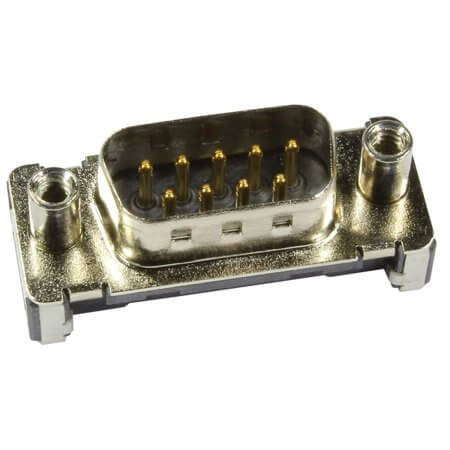 09551697822741 CONN. DSUB 9PIN SMT V/T SOLDER MALE - 1