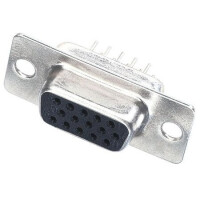 09561515500 CONN. HDSUB 15PIN THT V/T SOLDER FEMALE - 1