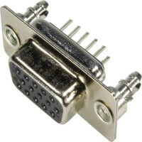 09561515512 CONN. HDSUB 15PIN THT V/T SOLDER FEMALE - 1