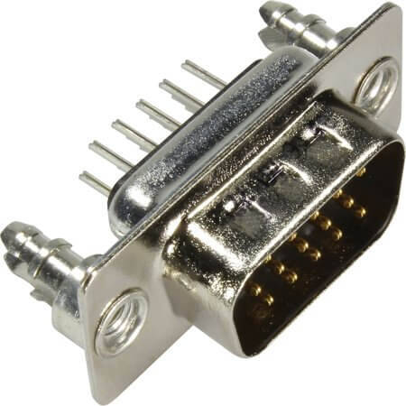 09561615712 CONN. HDSUB 15PIN THT V/T SOLDER MALE - 1