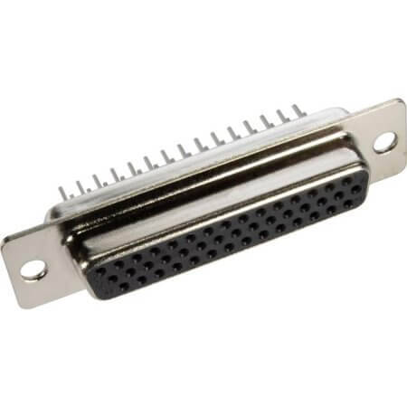 09563515500 CONN. HDSUB 44PIN THT V/T SOLDER FEMALE - 1