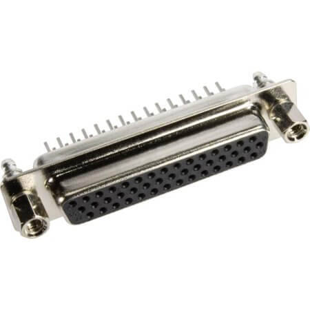 09563517513 CONN. HDSUB 44PIN THT V/T SOLDER FEMALE - 1