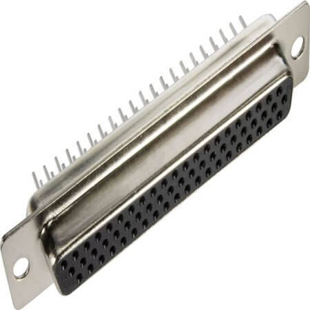 09564515500 CONN. HDSUB 62PIN THT V/T SOLDER FEMALE - 1