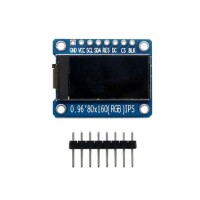 0.96 inç 80x160 IPS TFT Modülü 8 Pin (GND VCC ile) ST7735 Çip - 1