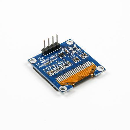 0.96 inç I2C IIC OLED LCD Modül 4 Pin Mavi SSD1306 Çip (GND VCC) - 1