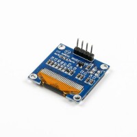 0.96 inç I2C IIC OLED LCD Modül 4 Pin Mavi SSD1306 Çip (GND VCC) - 4
