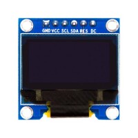 0.96 inç SPI OLED LCD Modül 6 Pin Mavi SSD1306 Çip (GND VCC) - 3