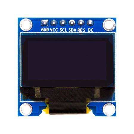 0.96 inç SPI OLED LCD Modül 6 Pin Mavi SSD1306 Çip (GND VCC) - 3