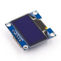 0.96 inç SPI OLED LCD Modül 6 Pin Mavi SSD1306 Çip (VCC GND) - 1