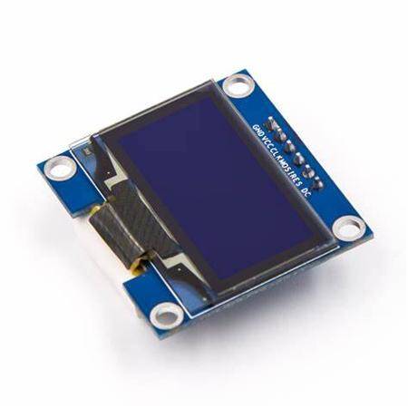 0.96 inç SPI OLED LCD Modül 6 Pin Mavi SSD1306 Çip (VCC GND) - 3