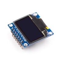 0.96 inç SPI OLED LCD Modül + CS Pin 7 Pin Beyaz SSD1306 Çip (GND VCC) - 2