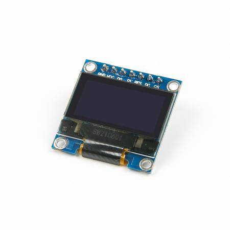 0.96 inç SPI OLED LCD Modül + CS Pin 7 Pin Mavi SSD1306 Çip (GND VCC) - 3