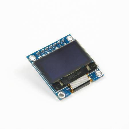 0.96 inç SPI OLED LCD Modül + CS Pin 7 Pin Mavi SSD1306 Çip (GND VCC) - 5