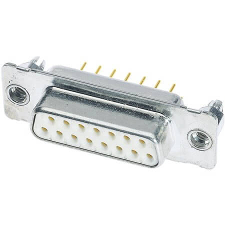 09643127245 CONN. DSUB 25PIN THT V/T PCB FEMALE - 1