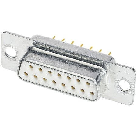 09644127230 CONN. DSUB 37PIN THT V/T PCB FEMALE - 1