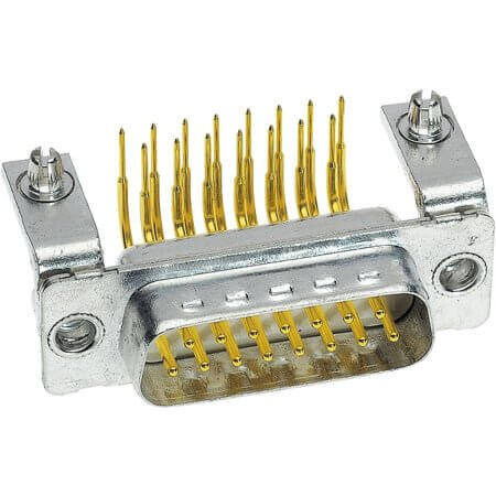 09644247212 CONN. DSUB 37PIN THT R/A PCB MALE - 1