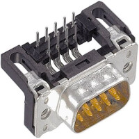 09651227800 CONN. DSUB 9PIN THT R/A SOLDER MALE - 1