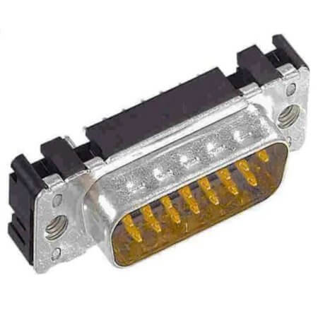 09651617711 CONN D-SUB 9PIN MALE THT V/T PCB TYPE W/O SCREW - 1