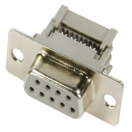09661186502 D-SUB 9PIN IDC FEMALE FLAT - 1