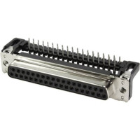 09664136601 CONN. DSUB 37PIN THT R/A SOLDER FEMALE - 1