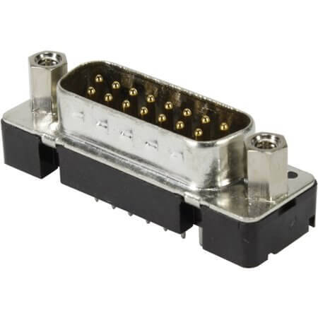 09665217703 CONN. DSUB 50PIN THT V/T SOLDER MALE - 1