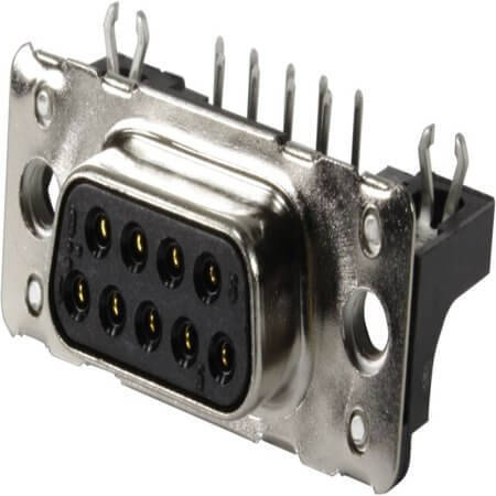 09665527617 CONN. DSUB 50PIN THT R/A PCB FEMALE - 1