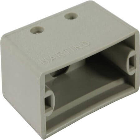 09670090411 D-SUB HOOD 9PIN THERMOPLASTIC 180° - 1
