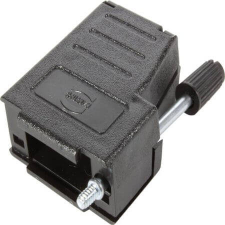 09670090434 D-SUB HOOD 9PIN THERMOPLASTIC 90°/180° - 1