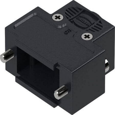 09670090442 D-SUB HOOD 9PIN THERMOPLASTIC 180° - 1
