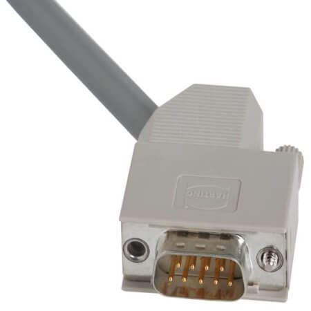 09670090571 D-SUB HOOD 9PIN THERMOPLASTIC 45° - 1