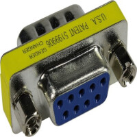 09670090605 CONN.DSUB ADAP. 9 PIN MALE & 9 PIN FEMALE - 1
