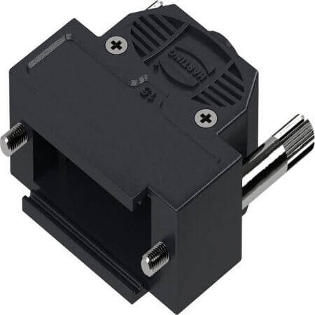 09670150432 D-SUB HOOD 15PIN THERMOPLASTIC 180° - 1