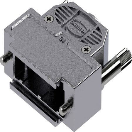 09670150433160 D-SUB HOOD 15PIN THERMOPLASTIC 180° - 1