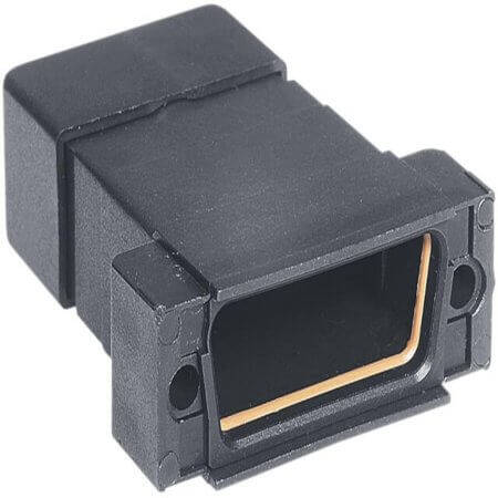 09670150436 D-SUB HOOD 15PIN THERMOPLASTIC 180° - 1