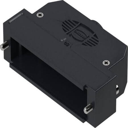09670150442160 D-SUB HOOD 15PIN THERMOPLASTIC 180° - 1