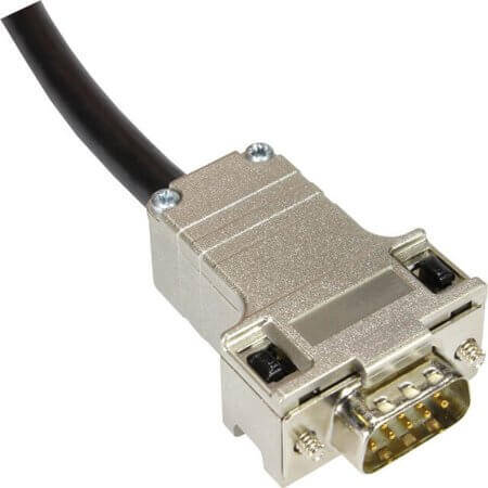 09670150446 D-SUB HOOD 15PIN THERMOPLASTIC 180° - 1
