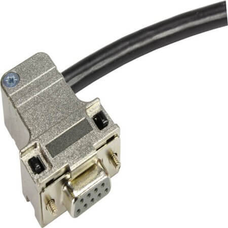 09670150448 D-SUB HOOD 15PIN THERMOPLASTIC 70° - 1