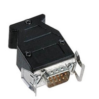 09670150452 D-SUB HOOD 15PIN THERMOPLASTIC 45°/180° - 1