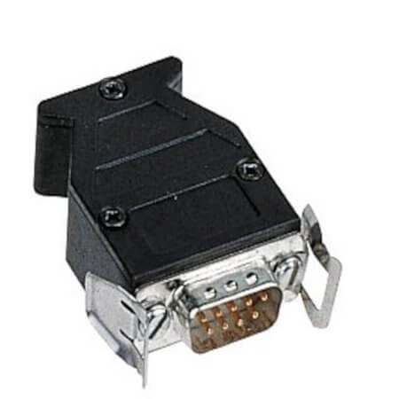 09670150452 D-SUB HOOD 15PIN THERMOPLASTIC 45°/180° - 1