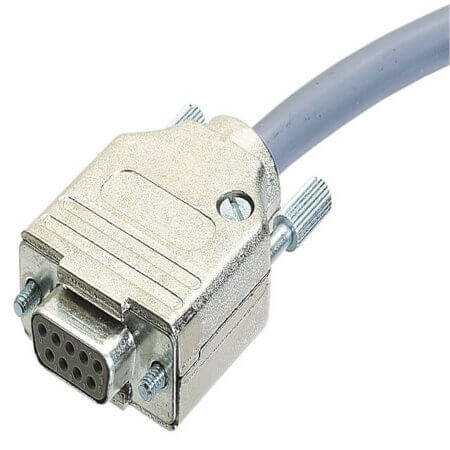 09670250343 D-SUB HOOD 25PIN METAL 180° - 1
