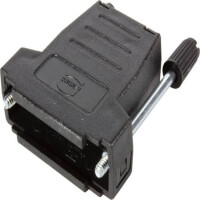 09670250434 D-SUB HOOD 25PIN THERMOPLASTIC 45°/180° - 1