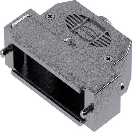 09670250443 D-SUB HOOD 25PIN THERMOPLASTIC 180° - 1