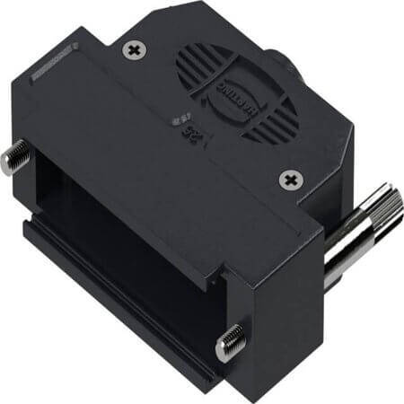 09670250493 D-SUB HOOD 25PIN THERMOPLASTIC 180° - 1