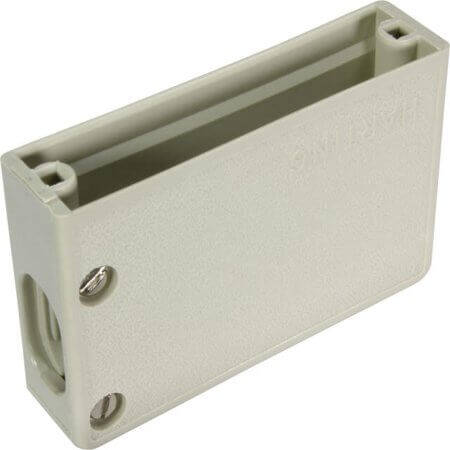 09670250511 D-SUB HOOD 25PIN THERMOPLASTIC 90° - 1